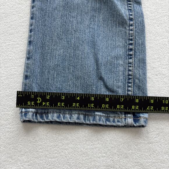 Levi Strauss Signature Women Jeans Size 10 Long Bootcut Light Wash Denim - Picture 8 of 13